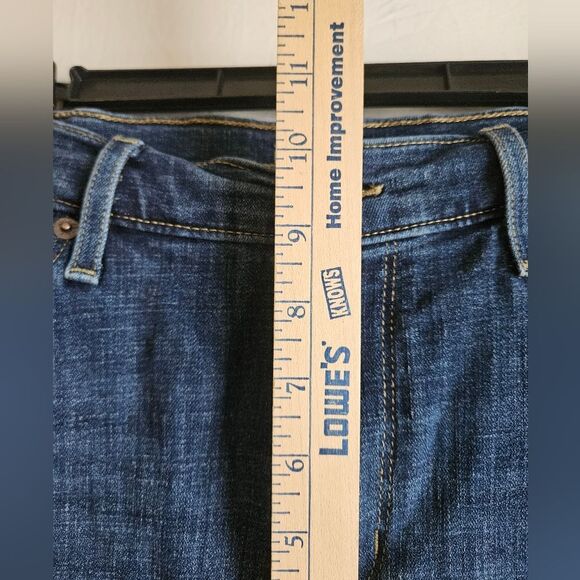 Levi's Jeans Women’s 32 (34x29) Blue Classic Straight Leg Mid Rise Western GUC - Picture 5 of 9
